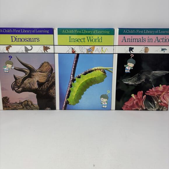 Child's First Library of Learning Time Life Books Lot Of 6 VTG 1990s Homeschool - Picture 7 of 16